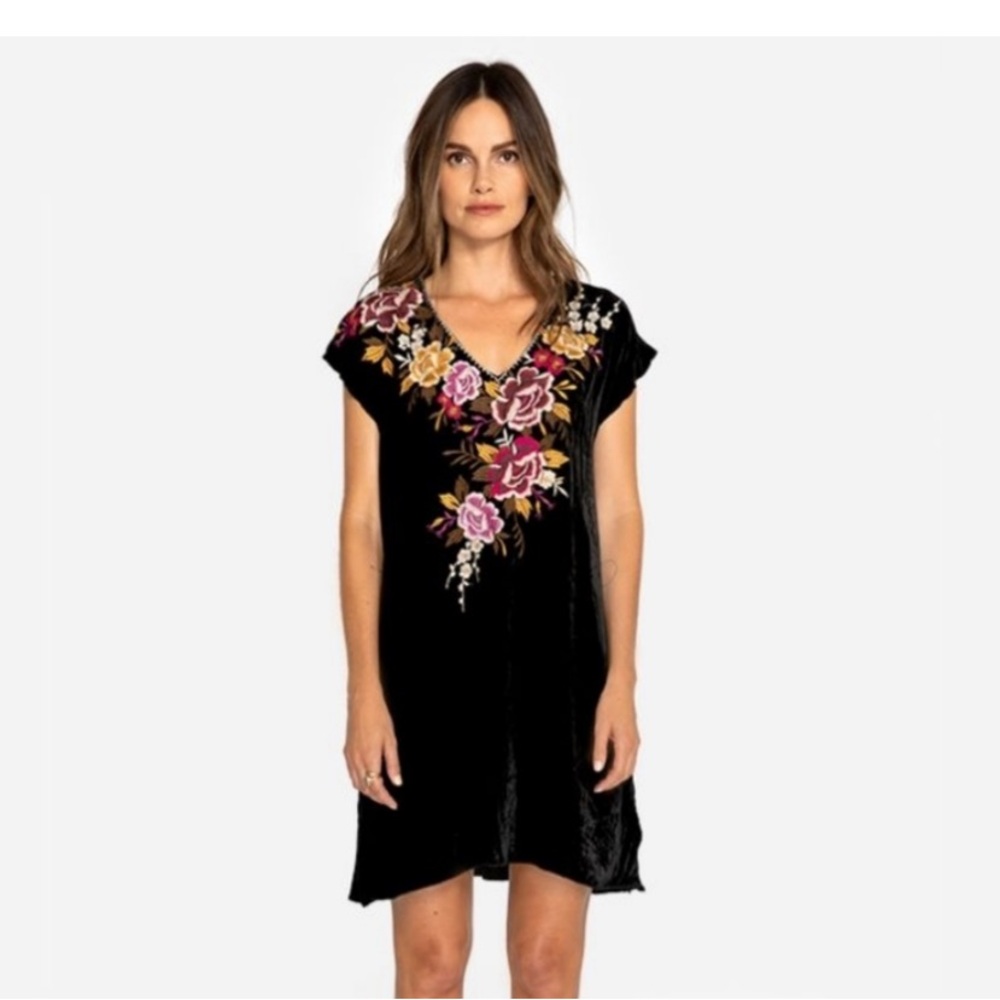 Johnny Was Zosia DRAPE TUNIC DRESS size L